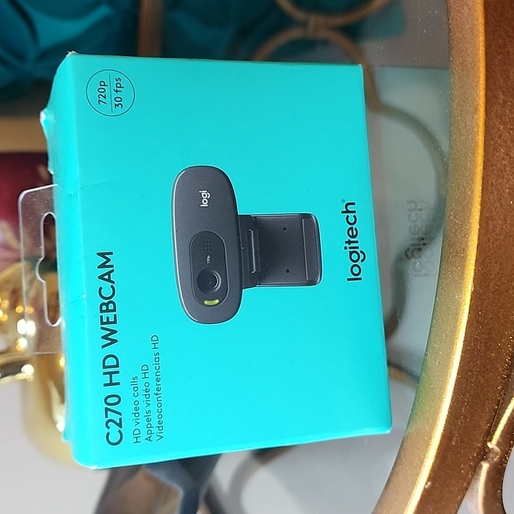 C270 HD Webcam, 720p, 30 fps